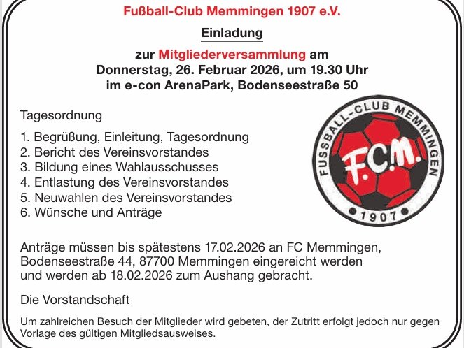 Mitgliederversammlung-Anzeige