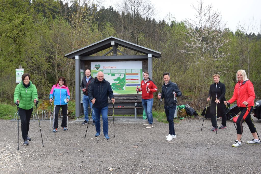 Rundweg Sontheim eröffnet AOK