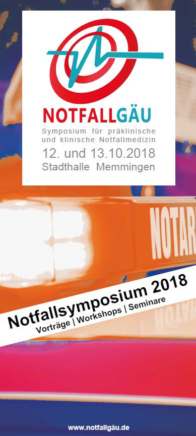 Notfallsymposium Notfallgäu in die Memminger Stadthalle