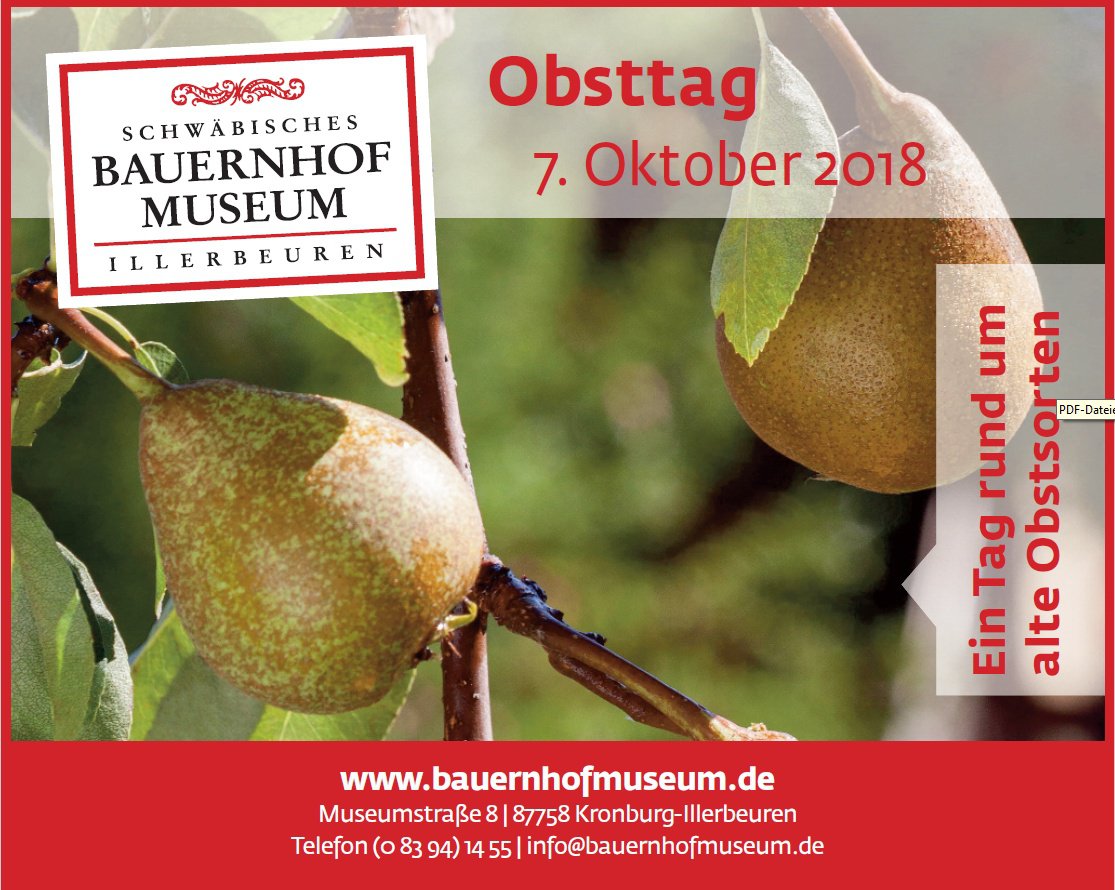 Rund ums Obst – Sortenvielfalt im Bauernhofmuseum
