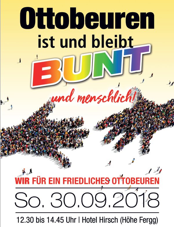 "Ottobeuren ist und bleibt bunt und menschlich"