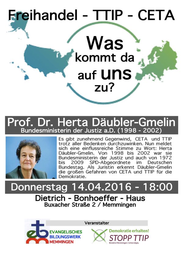 Plakat TTIP 
