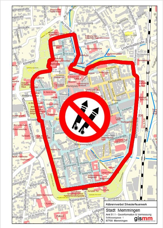 Abbrennen von Feuerwerkskörpern