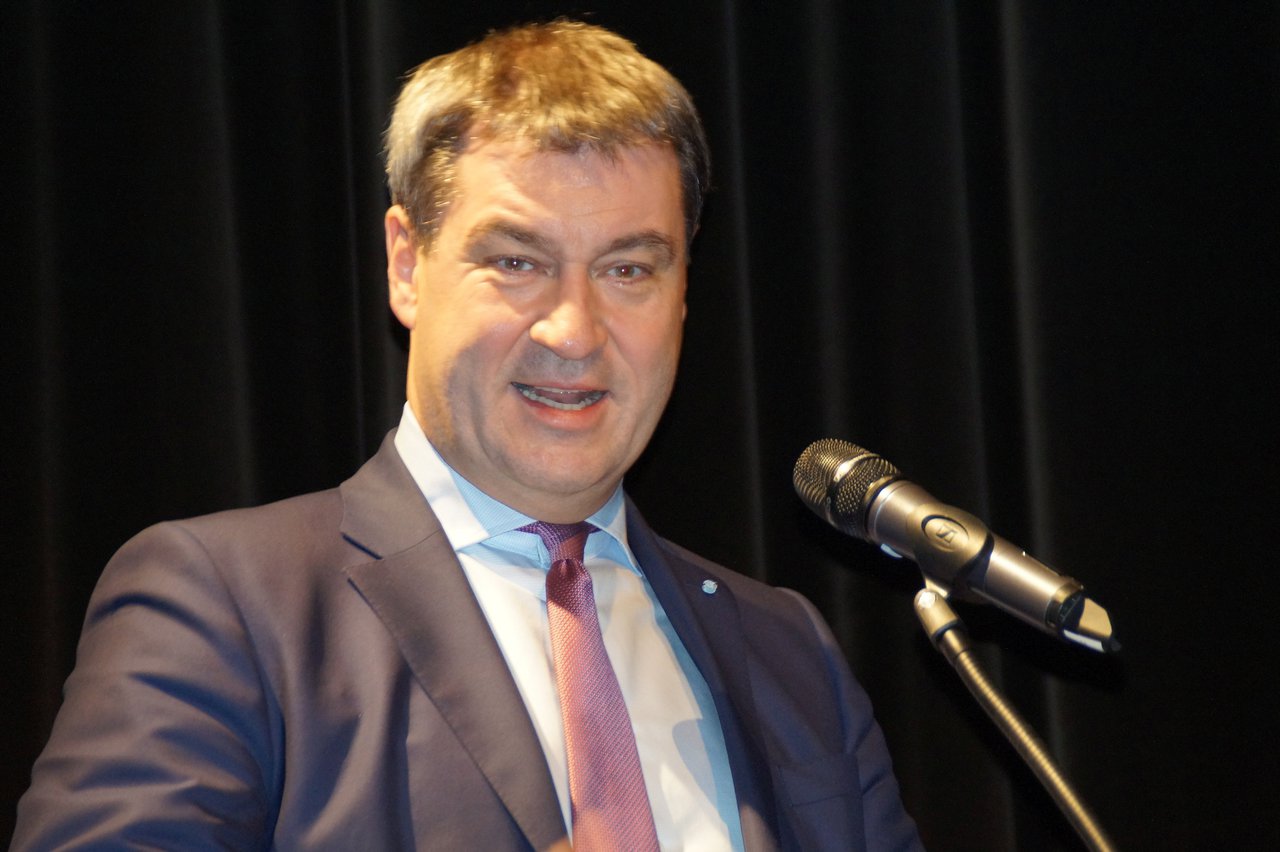 Markus Söder in Memmingen