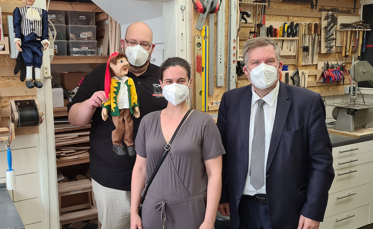 SPD-Landtagsabgeordneter Volkmar Halbleib in Memmingen