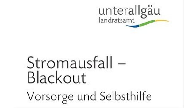 Blackout Flyer Landkreis