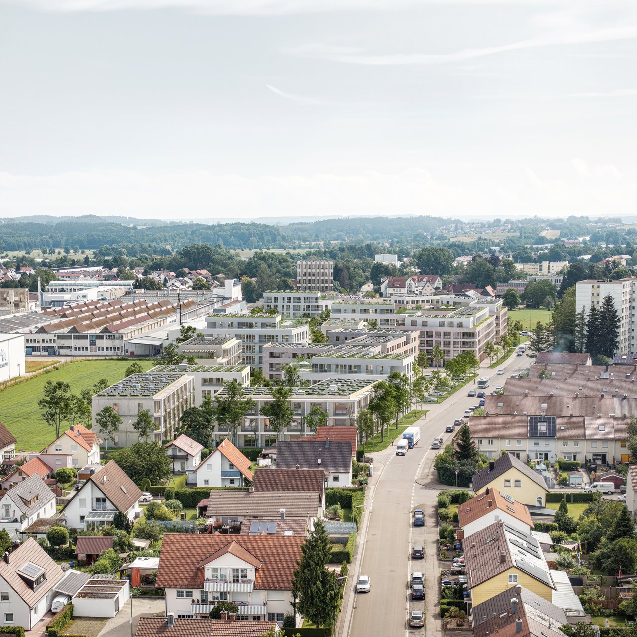 Bebauung Grenzhofareal