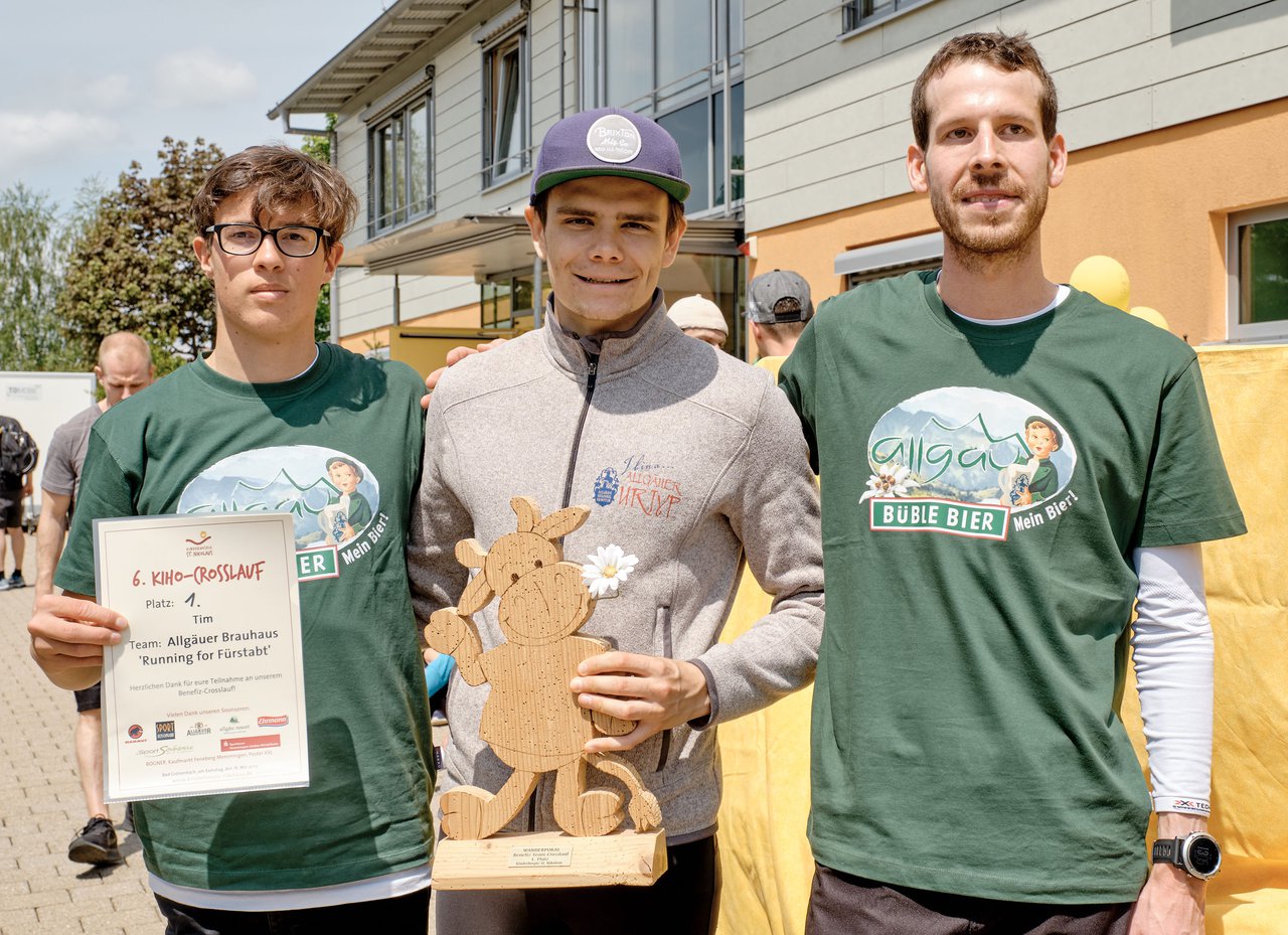 Team vom Allgäuer Brauhaus gewinnt KiHo-Crosslauf