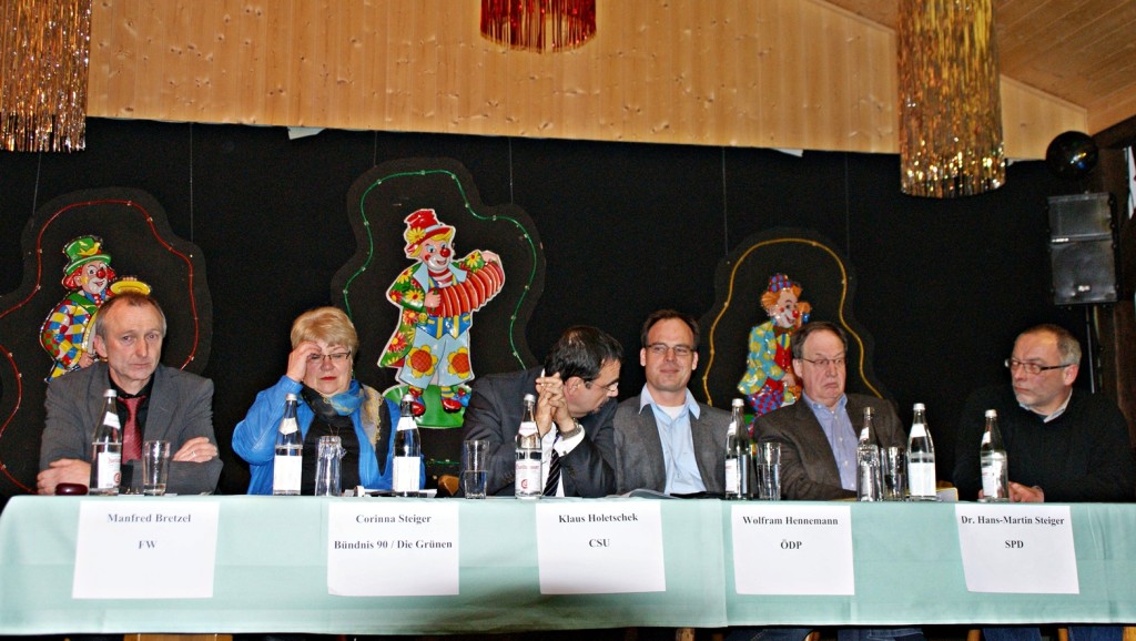 Vertreter der PArteien