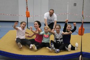 Die Kinder waren mit viel SPaß bei der Sache.