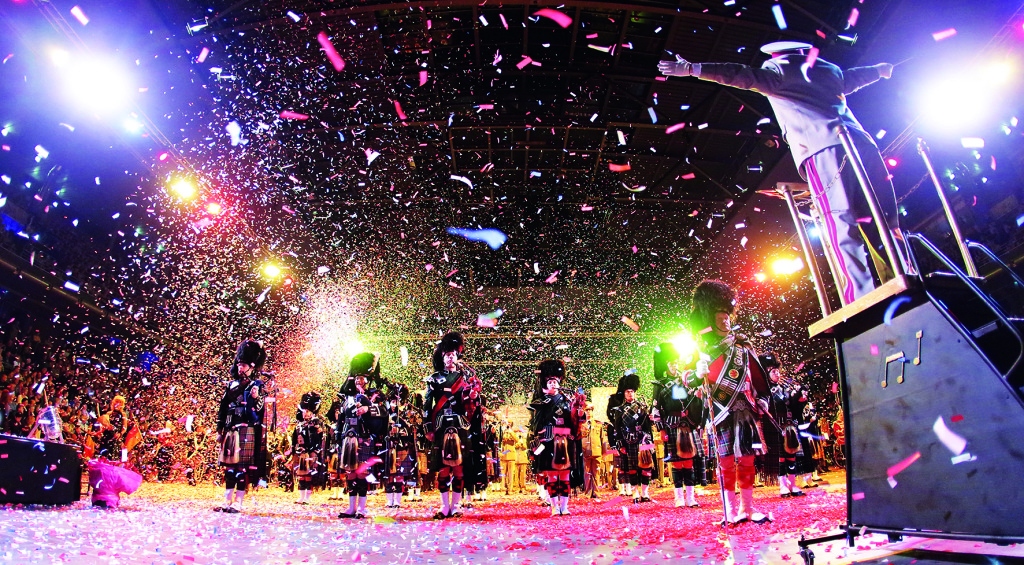 Berlin Tattoo 2012 in der Max-Schmeling-Halle 