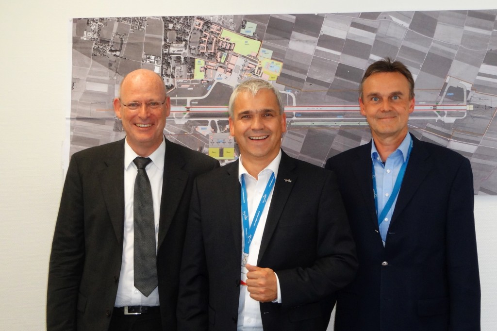 Dr. Hösch, Ralf Scmid und Rüdiger Franke