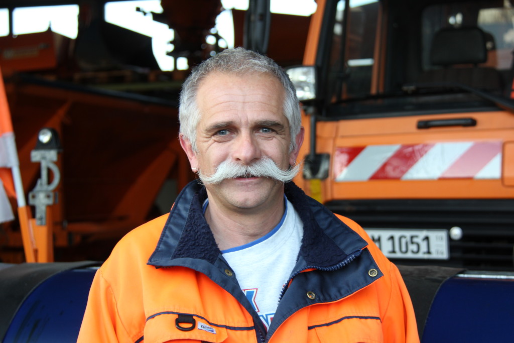 Bauhofmitarbeiter Harald Jahnel. (Foto: Mayer/Pressestelle Stadt Memmingen) 